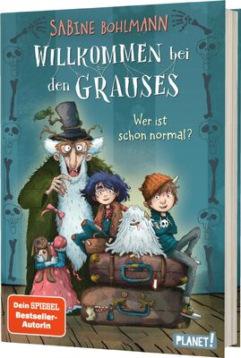 Alle Details zum Kinderbuch Willkommen bei den Grauses 1: Wer ist schon normal?: Lustiges Kinderbuch ab 9 (1) und ähnlichen Büchern
